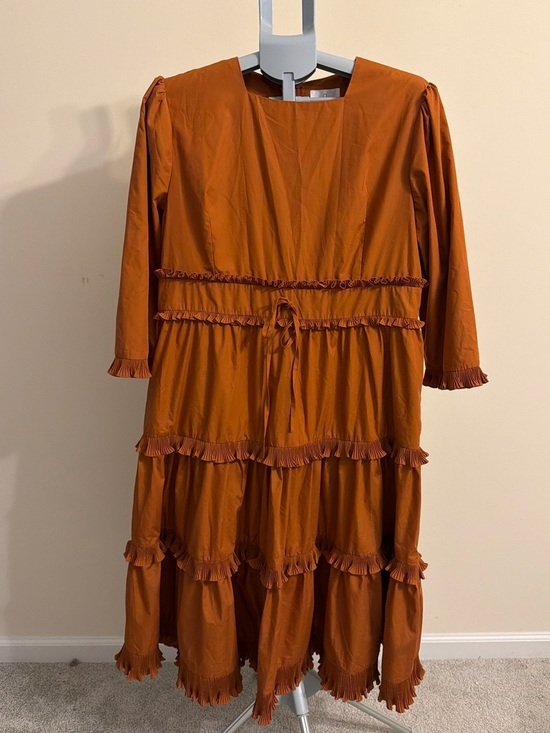 Dirty Jewells Dresses & Skirts - Dirty Jewels Elegant Brown Tiered Dress